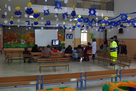 Corso di evacuazione Scuola Materna Acquarica Protezione Civile "LA FONTANA"